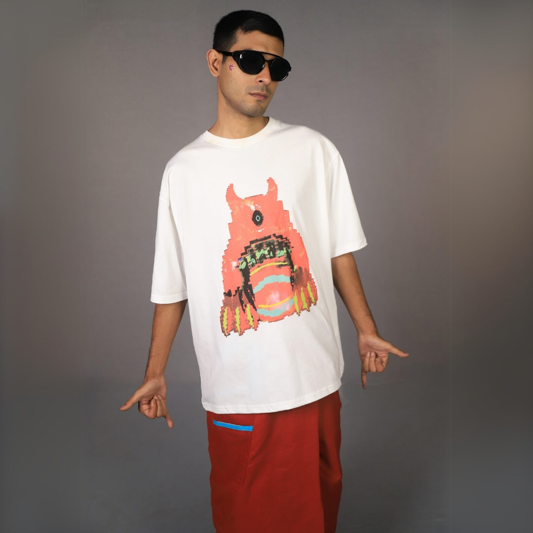 ODDRAJPUTRO 1.18BIT OVERSIZED COTTON T-SHIRTS