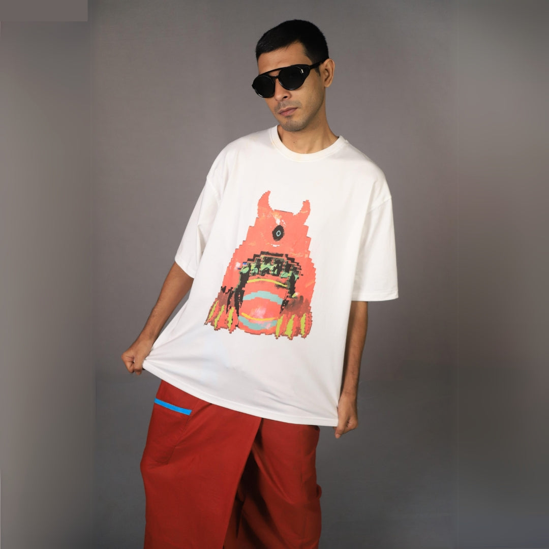 ODDRAJPUTRO 1.18BIT OVERSIZED COTTON T-SHIRTS