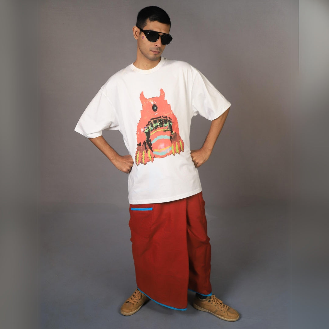 ODDRAJPUTRO 1.18BIT OVERSIZED COTTON T-SHIRTS