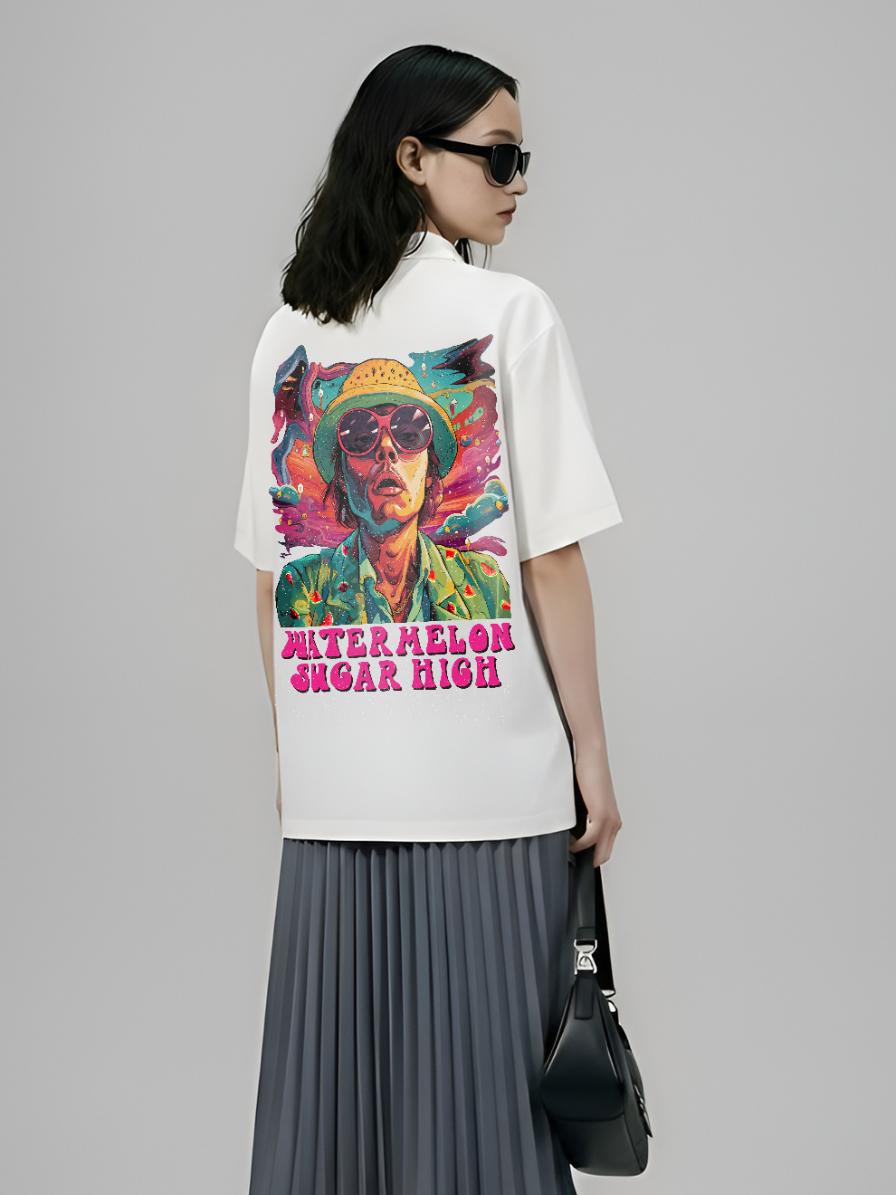 WATERMELON SUGAR HIGH UNISEX OVERSIZED SHIRTS