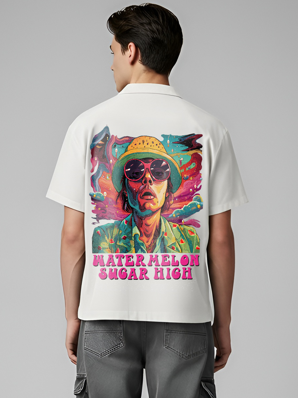 WATERMELON SUGAR HIGH UNISEX OVERSIZED SHIRTS