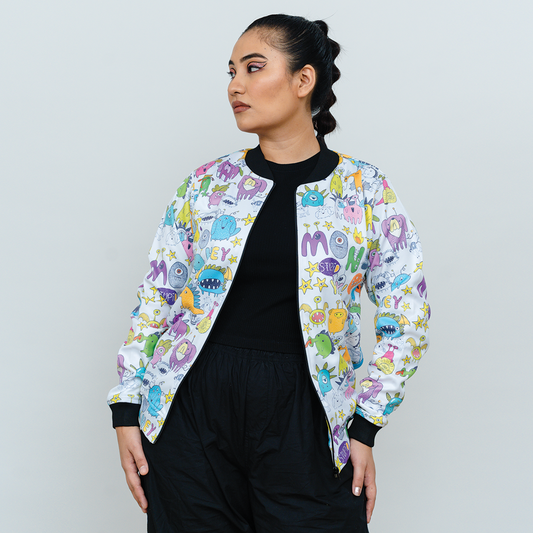 I AM FEELING GOOD BOMBER JACKET