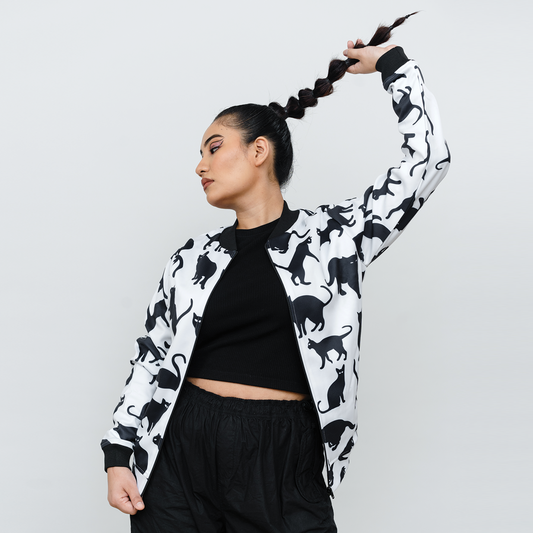 FELINE BOMBER JACKET