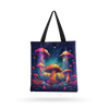 Abracadabra all over printed  Tote Bag with zipper