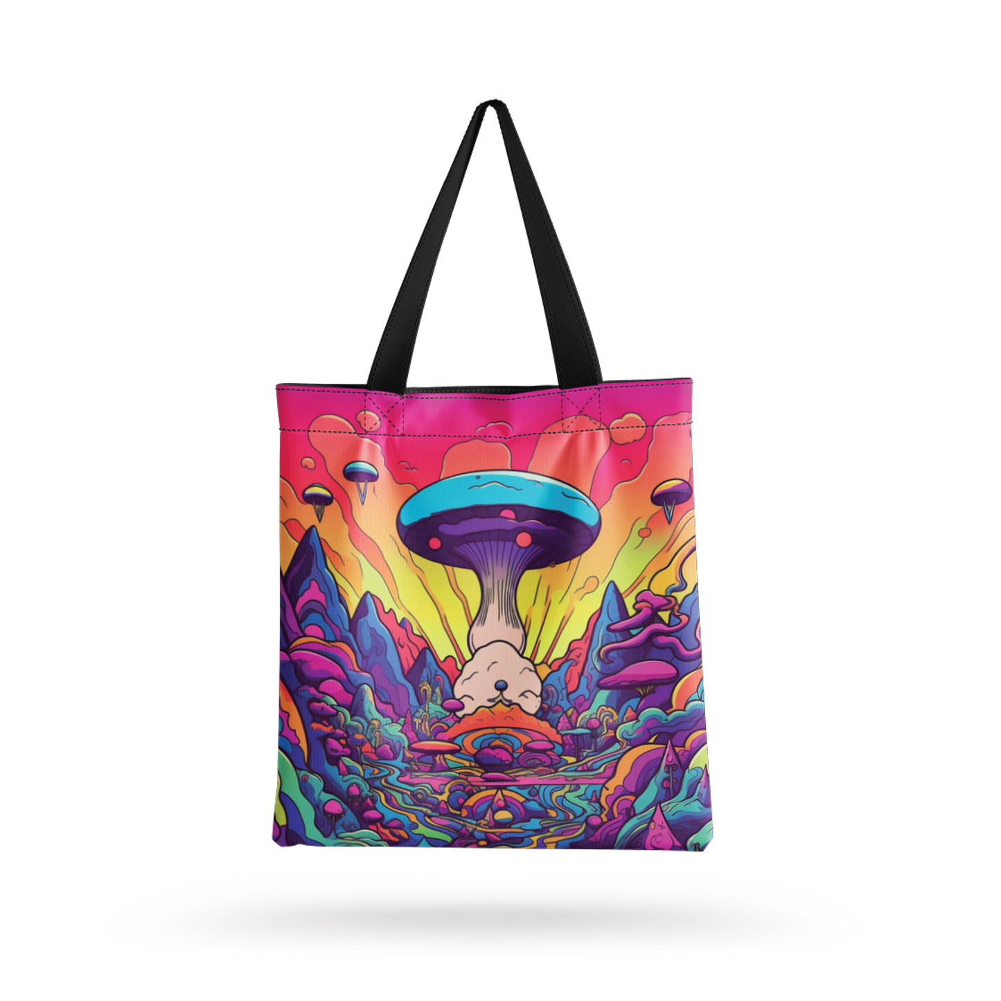 KOLA all over printed Tote Bag with zipper