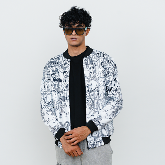 NAMMA BENGALURU BOMBER JACKET