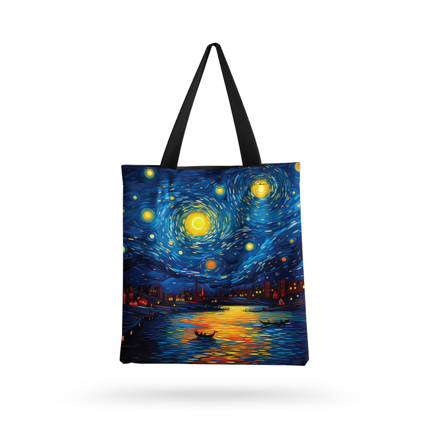 A Fool's Moon all over printed  Tote Bag with zipper