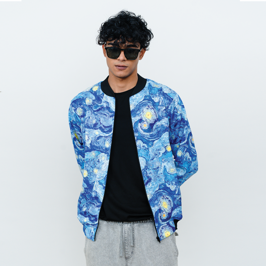 THE STARRY NIGHT BOMBER JACKET