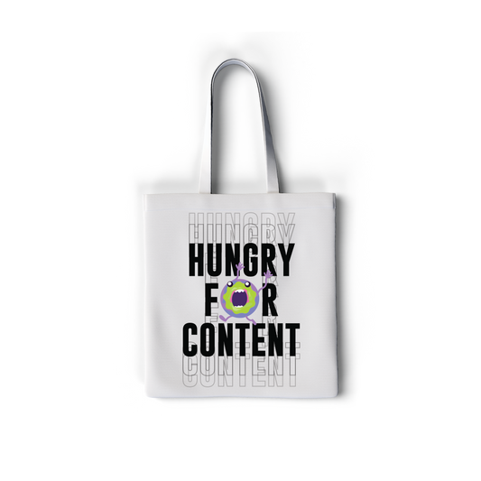 Hungry For Content Copy of Reveries Tote bag with zipper