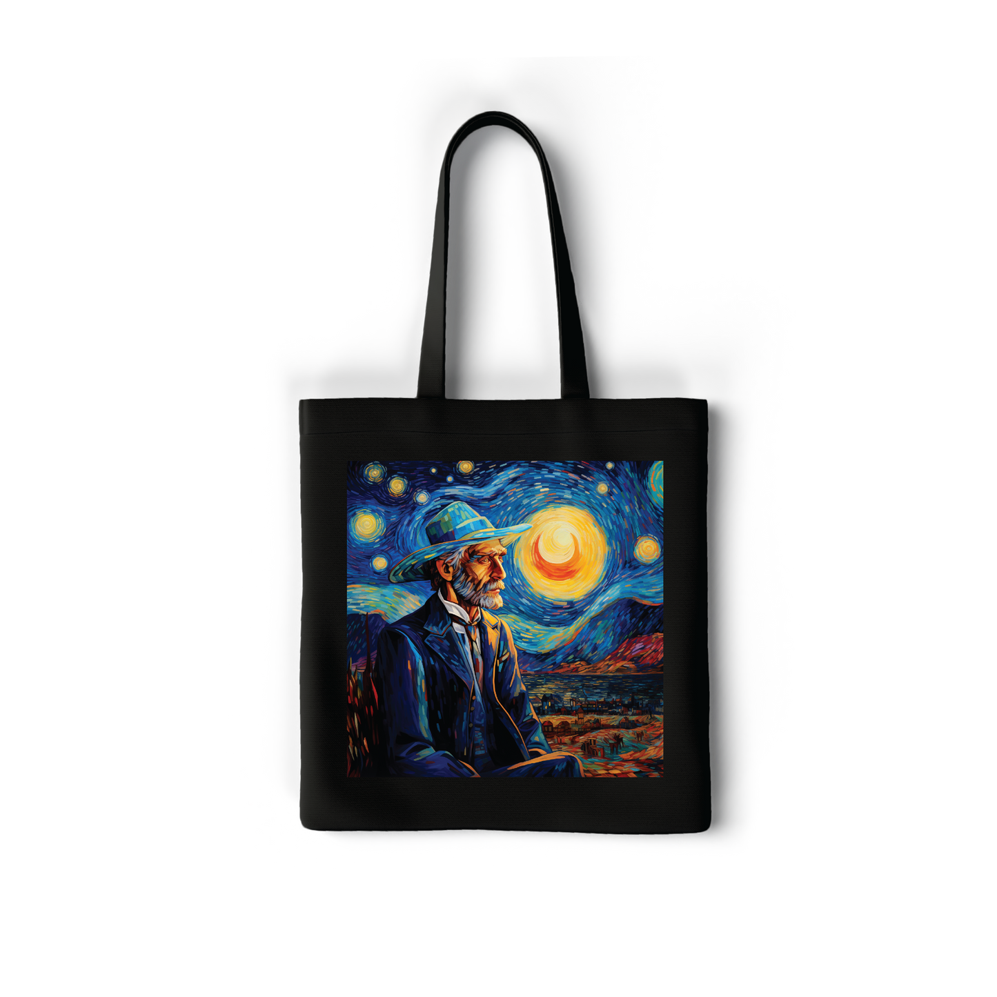 the painter Tote bag with zipper