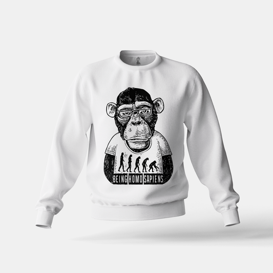 Being Homo Sapiens Unisex Cotton Sweatshirts
