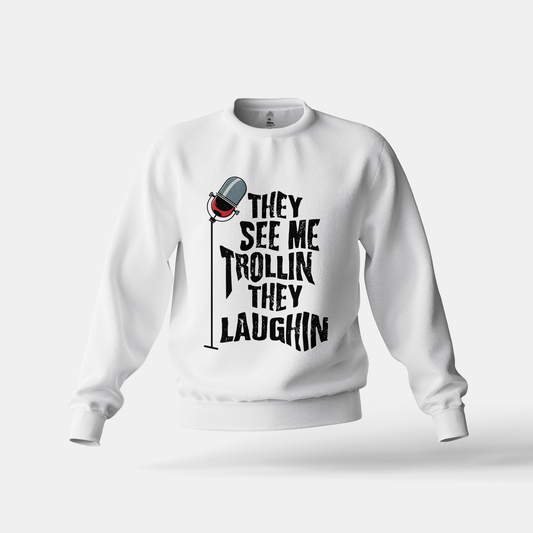 Trollin Unisex Cotton Sweatshirts