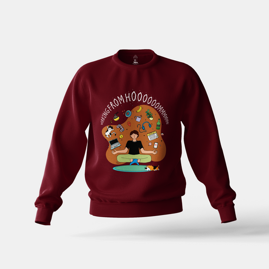 Ten To Zen Unisex Cotton Sweatshirts