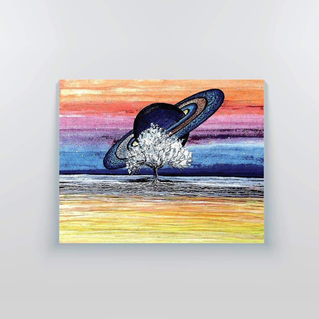 Solitary Paradise Canvas Print - Yo aatma