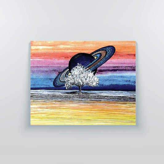 Solitary Paradise Canvas Print - Yo aatma