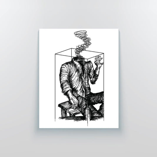 Acephalous Canvas Print - Yo aatma