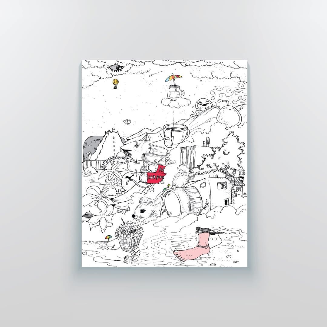 ADVENTURER CANVAS PRINT - Yo aatma