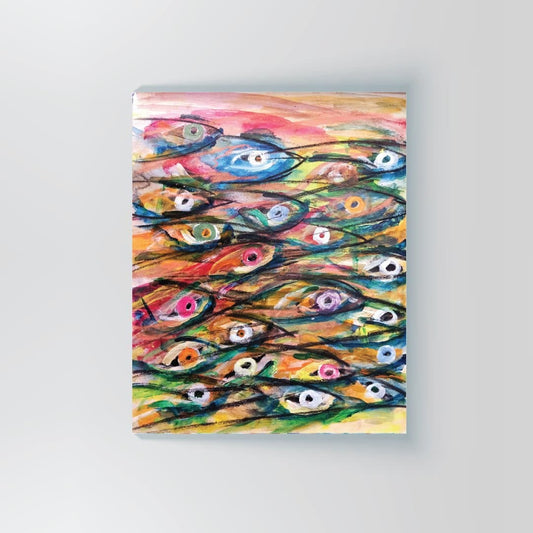 Aqua Realm Canvas Print - Yo aatma