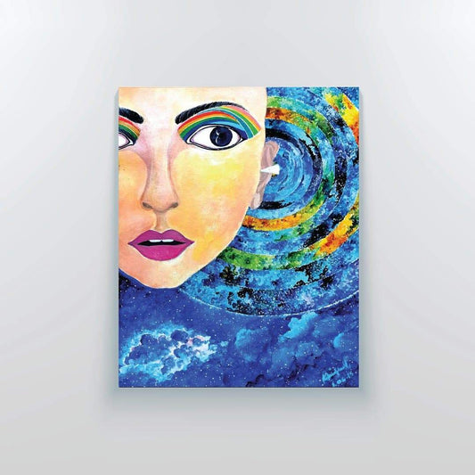 Cosmic Music Canvas Print - Yo aatma