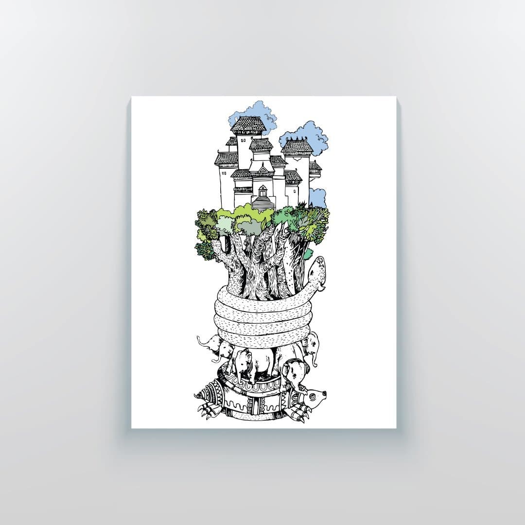 Manthan Canvas Print - Yo aatma