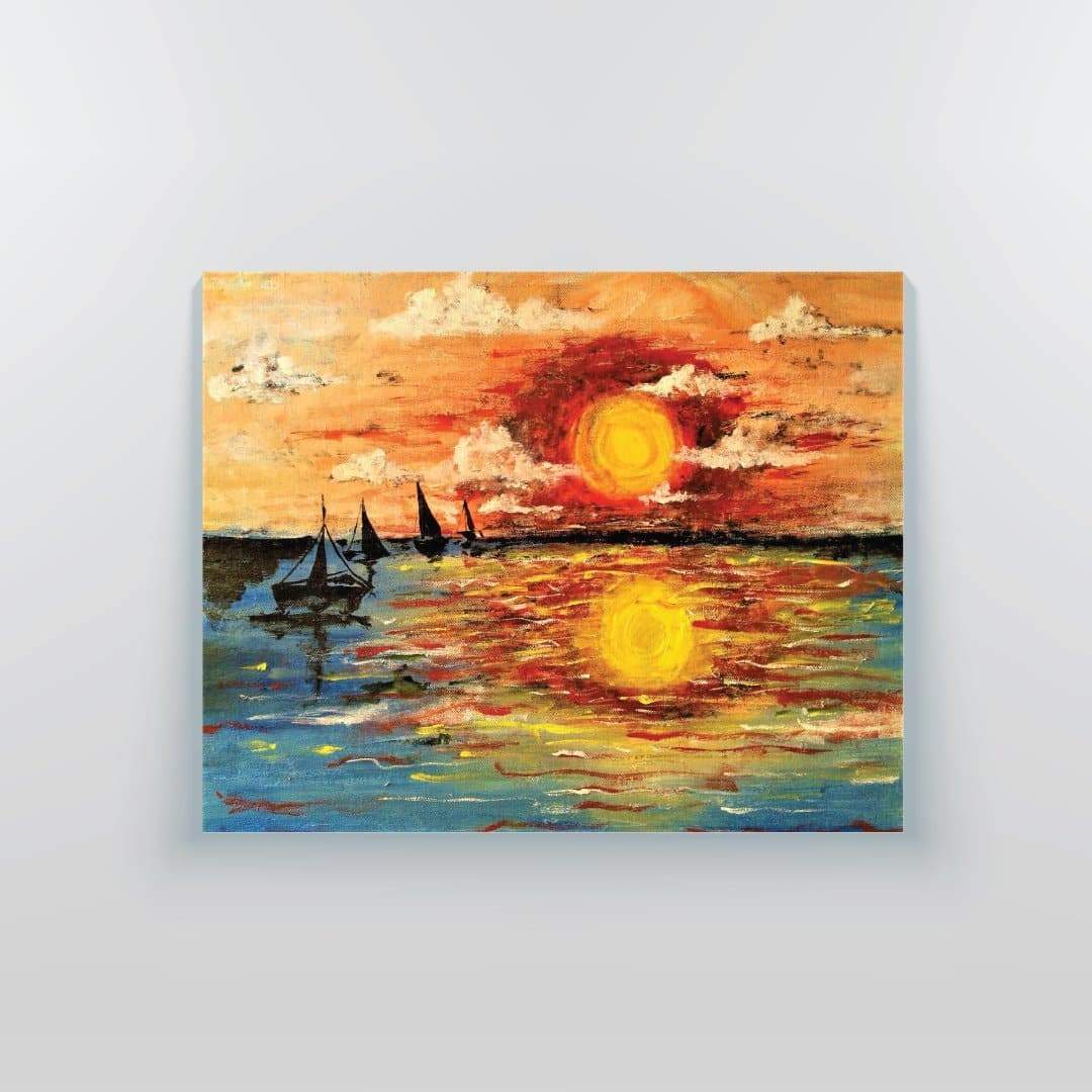 That Which Flows Canvas Print - Yo aatma