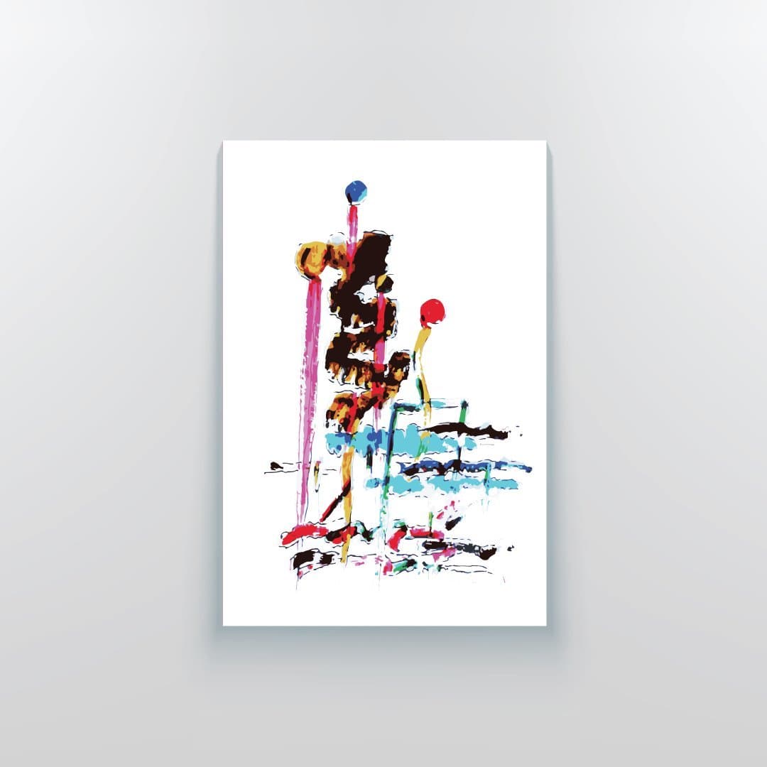 Abstract I Am Canvas Print - Yo aatma