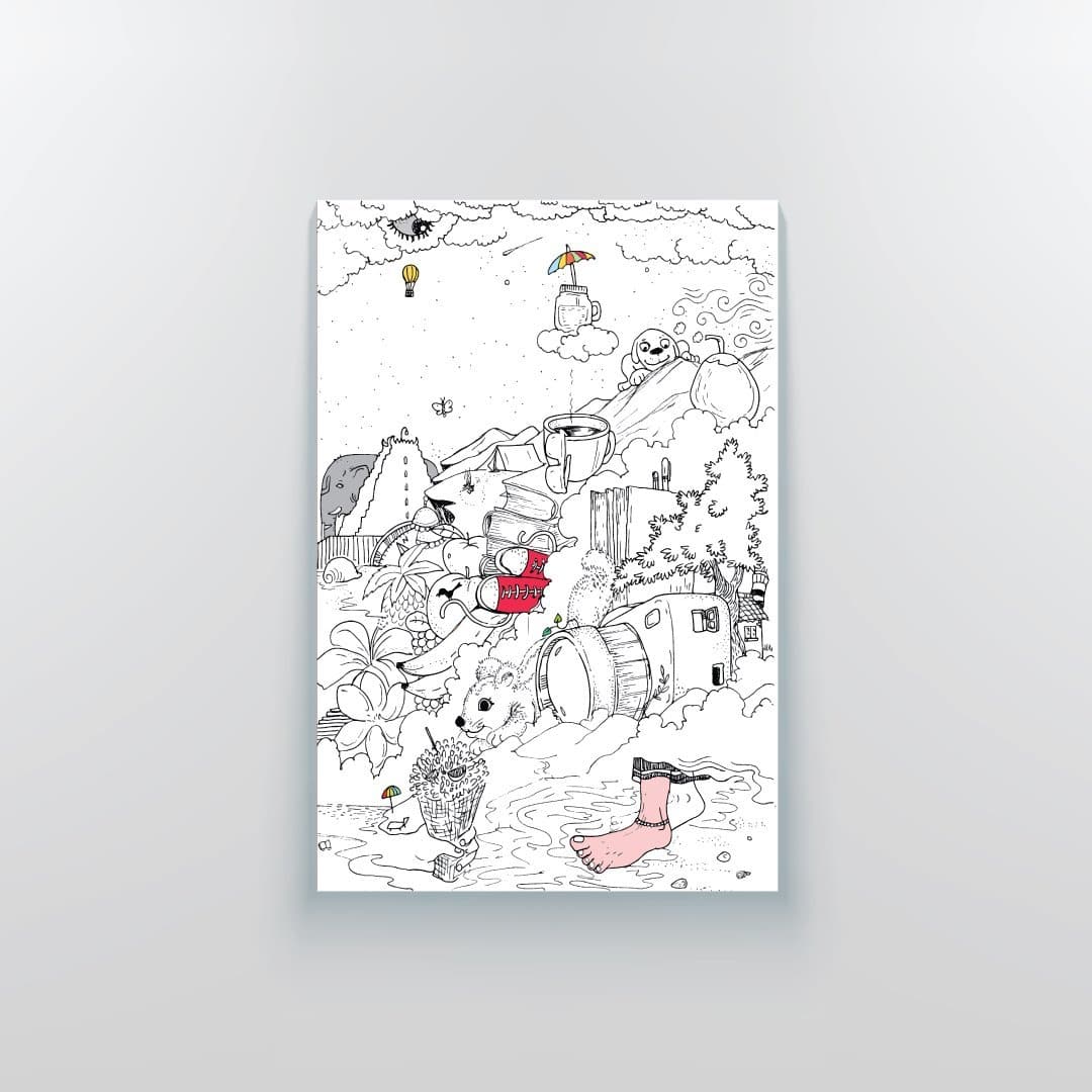 ADVENTURER CANVAS PRINT - Yo aatma