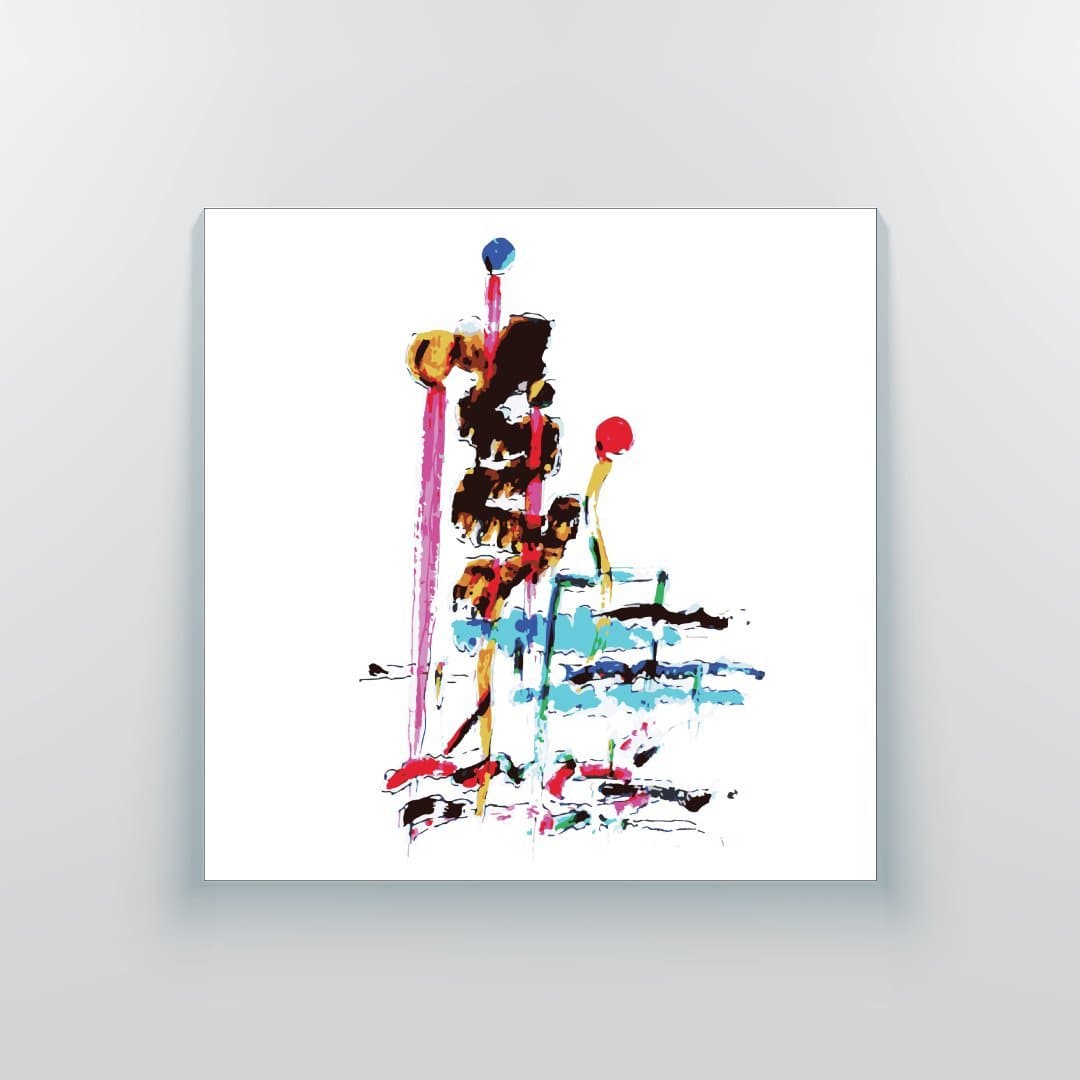 Abstract I Am Canvas Print - Yo aatma