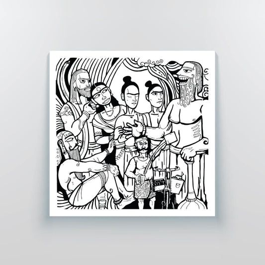 Ancient Chai Canvas Print - Yo aatma