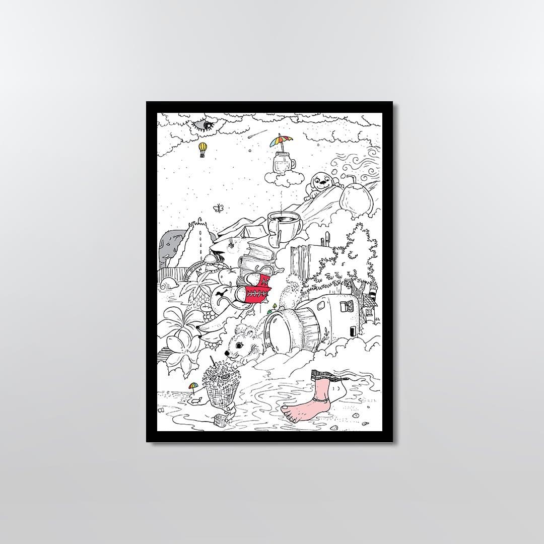 Adventurer Framed Poster - Yo aatma