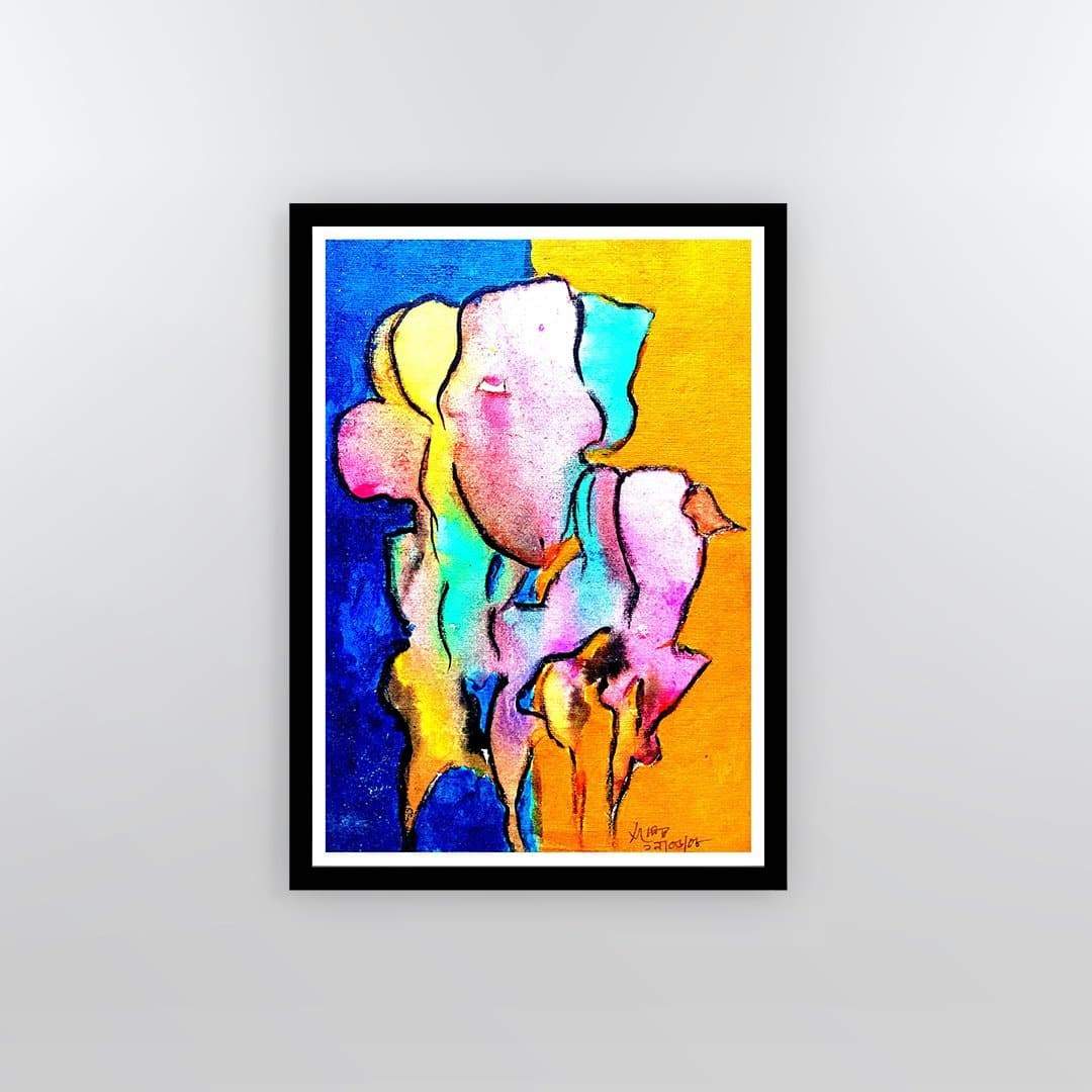 Bhupati Framed Poster - Yo aatma