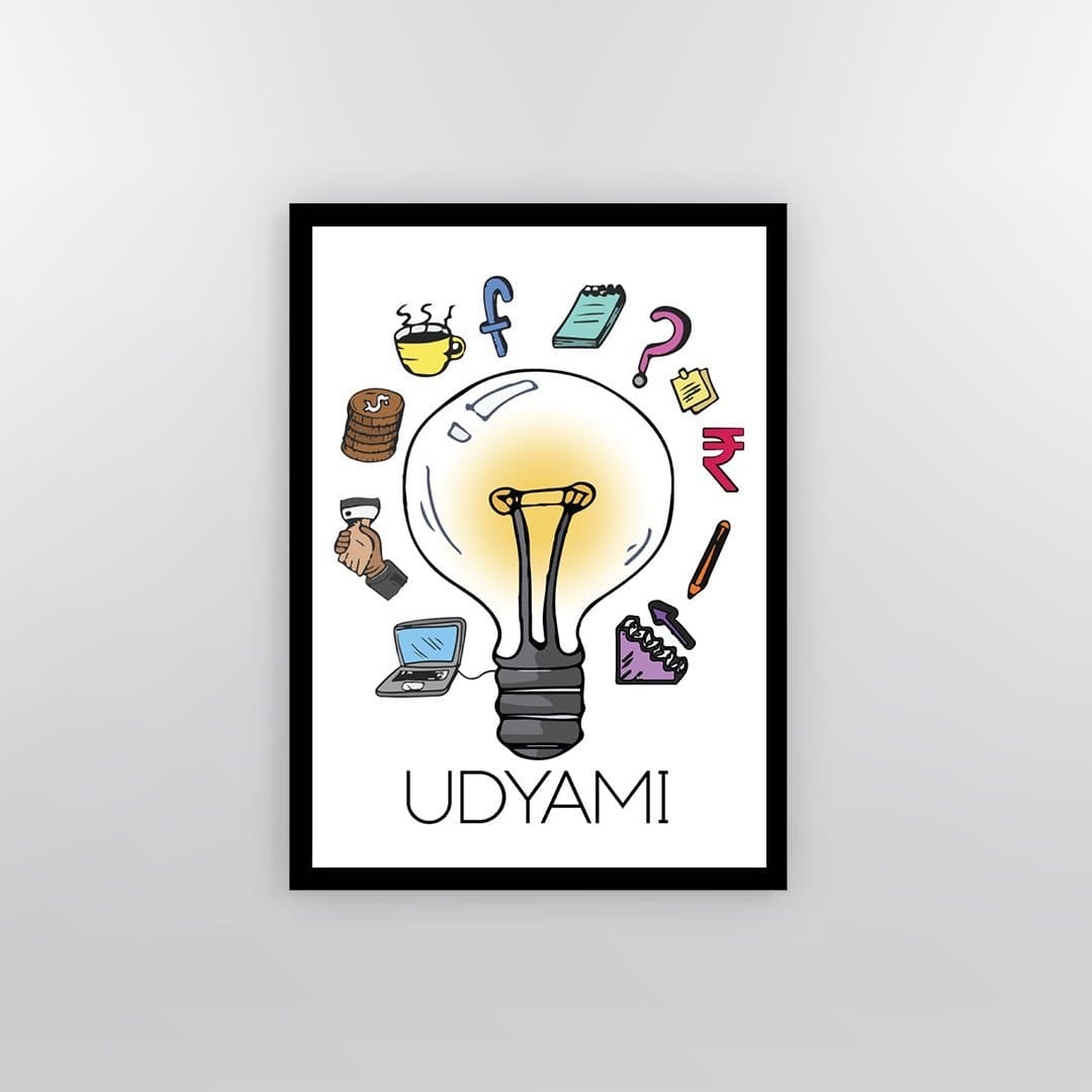 Entrepreneur Framed Poster - Yo aatma