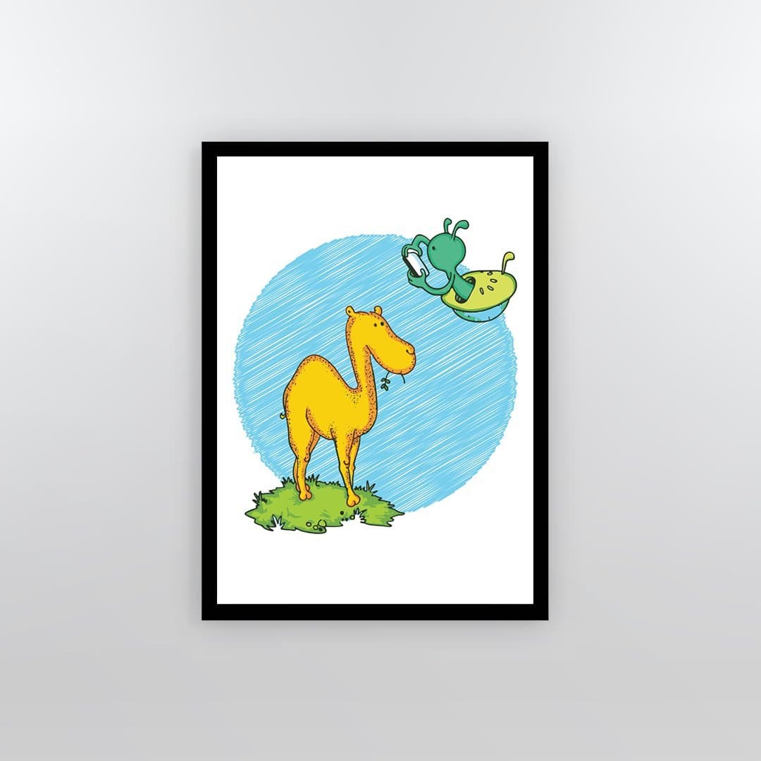 Padharo Mare Des Framed Poster - Yo aatma