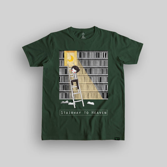 Bookworm Unisex Organic Cotton T-shirt - Yo aatma