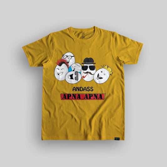 Andaas Apna Apna Unisex Organic Cotton T-shirt - Yo aatma
