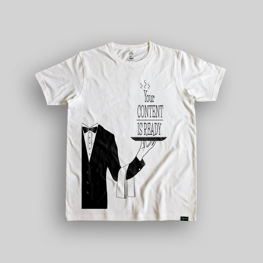 Your Content Is Ready Unisex Organic Cotton T-shirt - Yo aatma