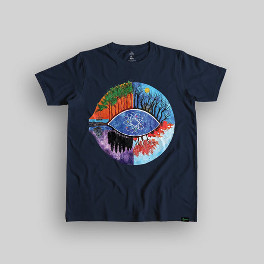 Four Seasons Unisex Organic Cotton T-shirt - Yo aatma
