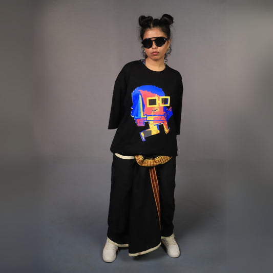 oddrajputro 1.18bit OVERSIZED  COTTON T-SHIRTS