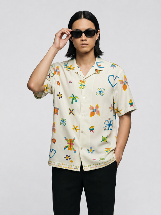 HUMID LEMON UNISEX HAWAIIAN SHIRTS