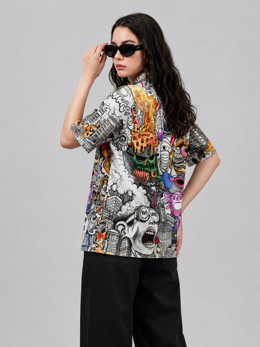 CYBER FUNK UNISEX HAWAIIAN SHIRTS