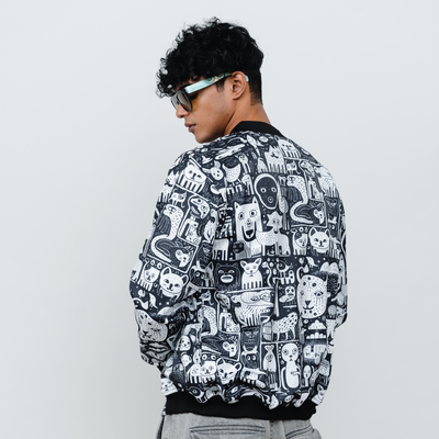 DEEP IN THE JUNGLE  Bomber Jacket