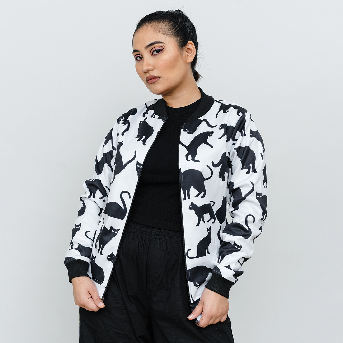 FELINE BOMBER JACKET