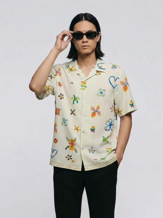 HUMID LEMON UNISEX HAWAIIAN SHIRTS