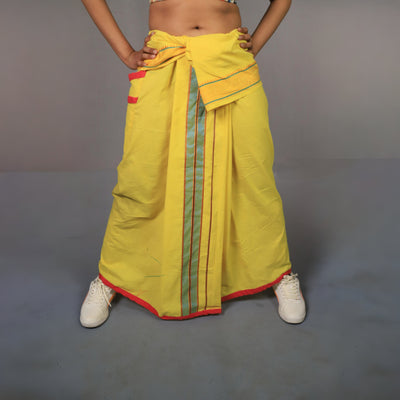 Velcro Lungi YELLOW