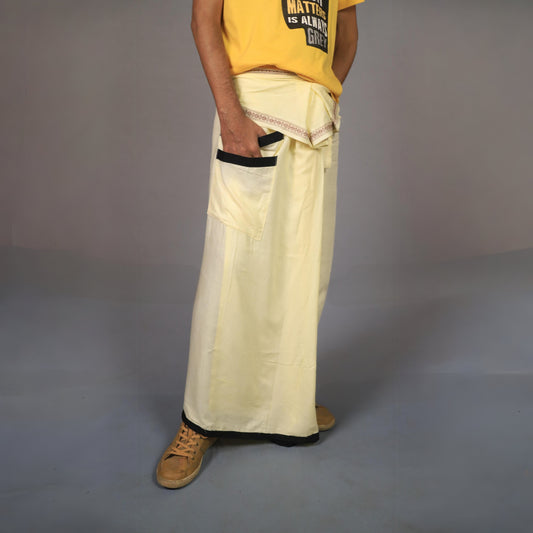 Odd Bongo Lungi Off White