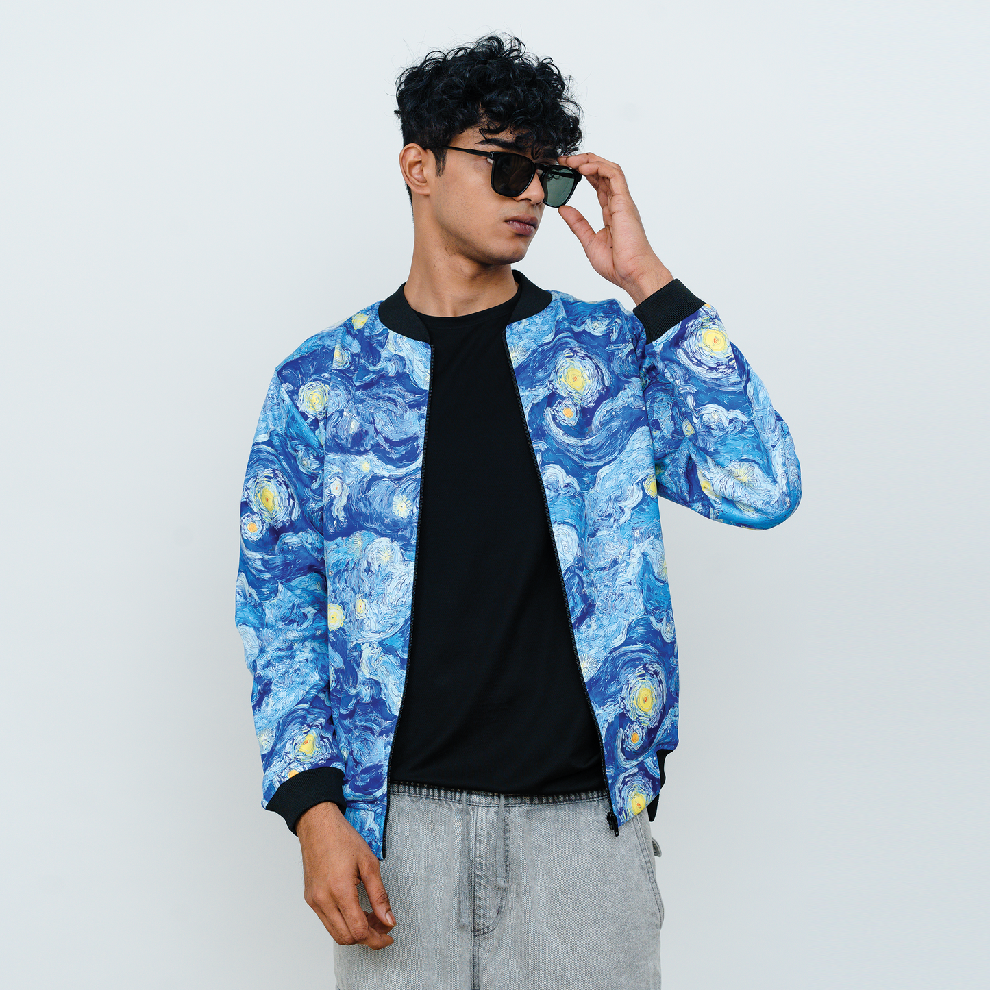 THE STARRY NIGHT BOMBER JACKET
