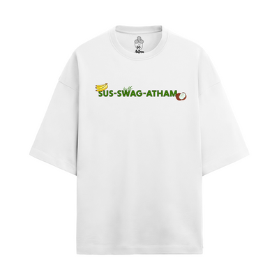 SU-SWAG-ATHAM OVERSIZED FRENCH TERRY COTTON T-SHIRTS