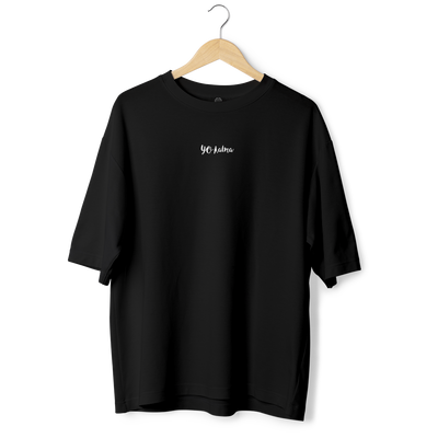 THE SHOW MUST GO ON OVERSIZED UNISEX COTTON T-SHIRTS