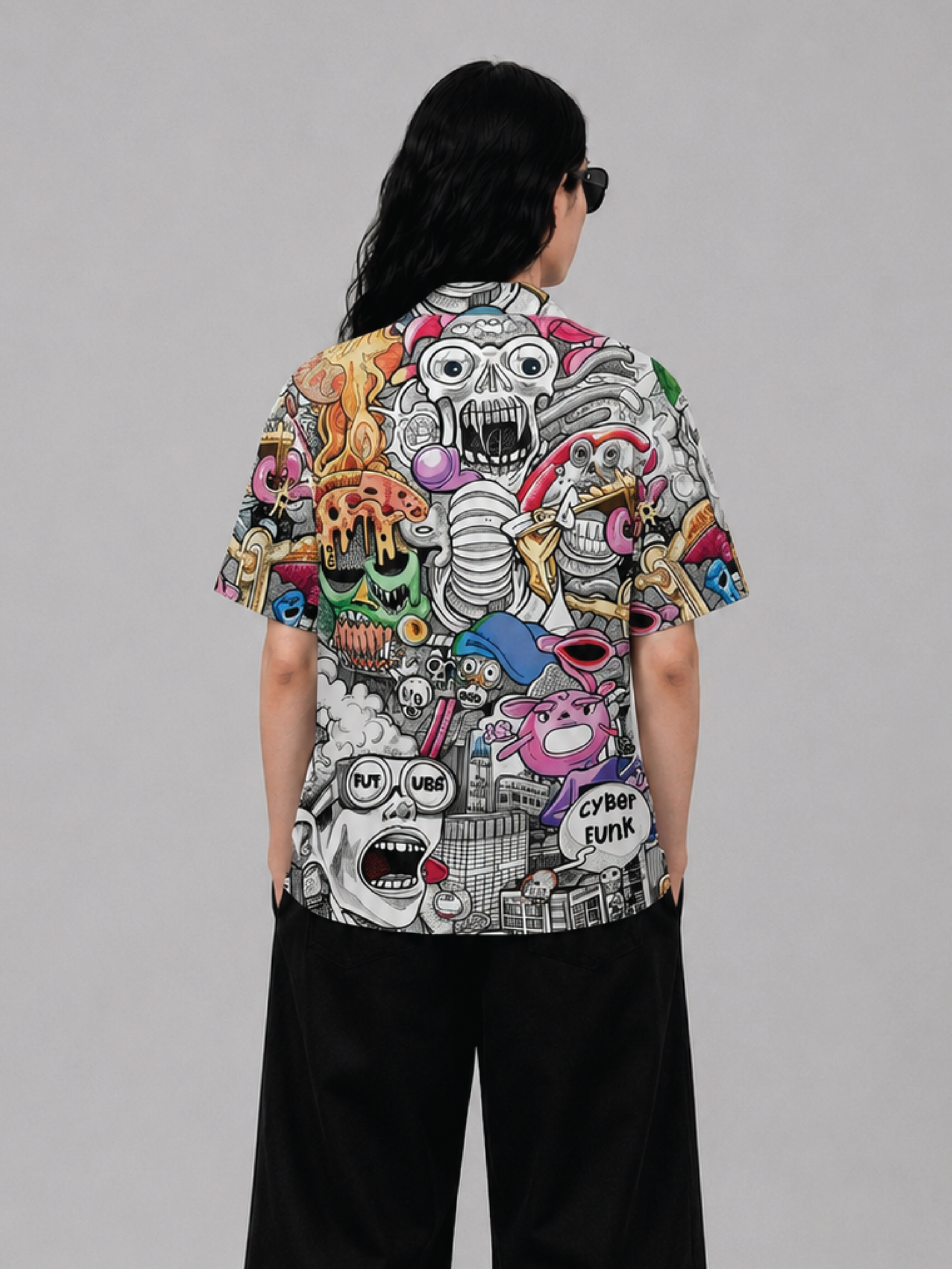CYBER FUNK UNISEX HAWAIIAN SHIRTS