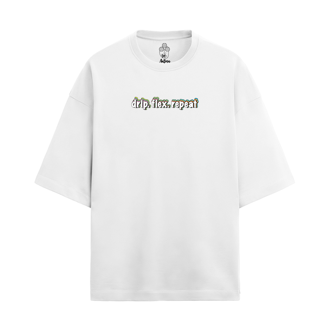 DRIP IT COOL OVERSIZED FRENCH TERRY COTTON T-SHIRTS